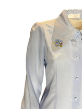 CAMICIA COLLO RICAMATO