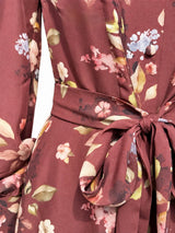 Abito Seta bouquet di fiori