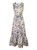 ABITO LONGUETTE E BALZA CON CINTURA