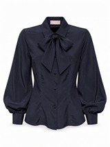 Camicia sartoriale blu