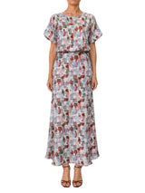ABITO JACQUARD DI SETA TRACTUS