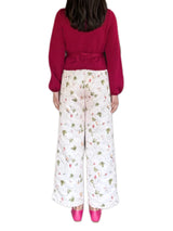 PANTALONE DRITTO IN JAQUARD