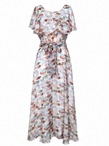 ABITO GEORGETTE DI SETA TRACTUS