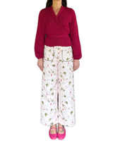 PANTALONE DRITTO IN JAQUARD