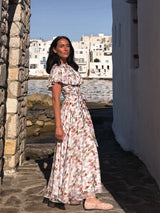 ABITO GEORGETTE DI SETA TRACTUS