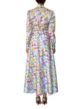 ABITO LINO/VISCOSA PENNELLATE