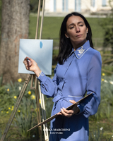 ABITO PURA SETA E RICAMI