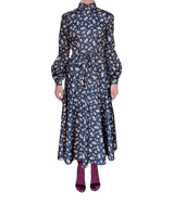 ABITO A COLLO ALTO IN FANTASIA ROSE PICCOLE PRONTA CONSEGNA