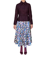 GIACCA IN LANA CON COLLETTO A PUNTA