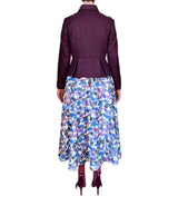 GIACCA IN LANA CON COLLETTO A PUNTA