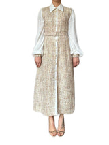 ABITO CHEMISIER GOLD