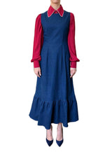 ABITO DENIM LONGUETTE E BALZA