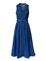 ABITO DENIM SCOLLO REVERS