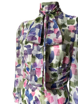 CHEMISIER IN FANTASIA PENNELLATE