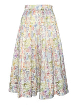 GONNA A PIEGHE PENNELLATE