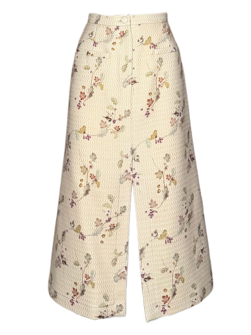 GONNA CON SPACCO IN PURA LANA