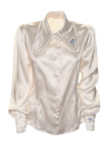 CAMICIA  RUCHE RICAMI