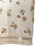 GONNA SVASATA CON PIZZO MACRAME'