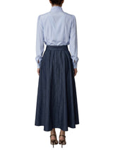 CAMICIA COLLO RICAMATO