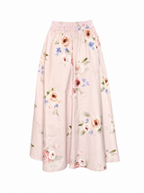GONNA COTONE ROSE FIORITE