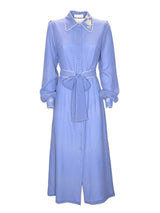 ABITO PURA SETA E RICAMI