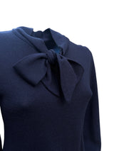 Maglia in lana merino bicolore