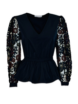 BLUSA PIZZO MACRAME'