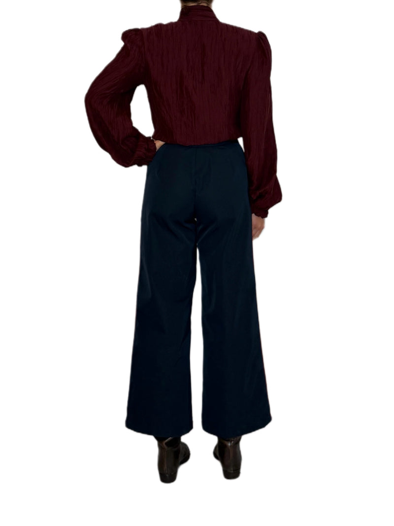 PANTALONE DRITTO BLU NAVY