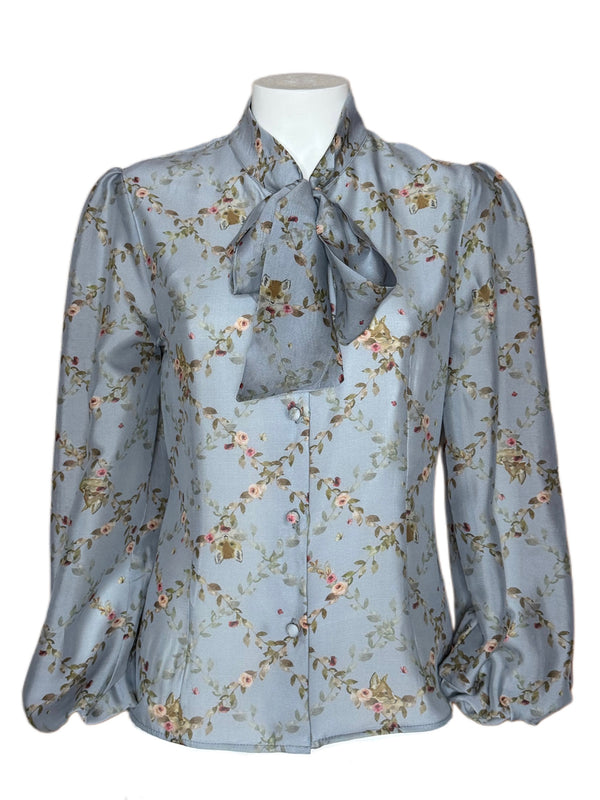 CAMICIA IN PURA SETA FANTASIA