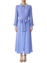 ABITO PURA SETA E RICAMI