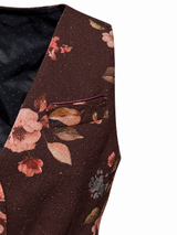 Gilet in burette di seta