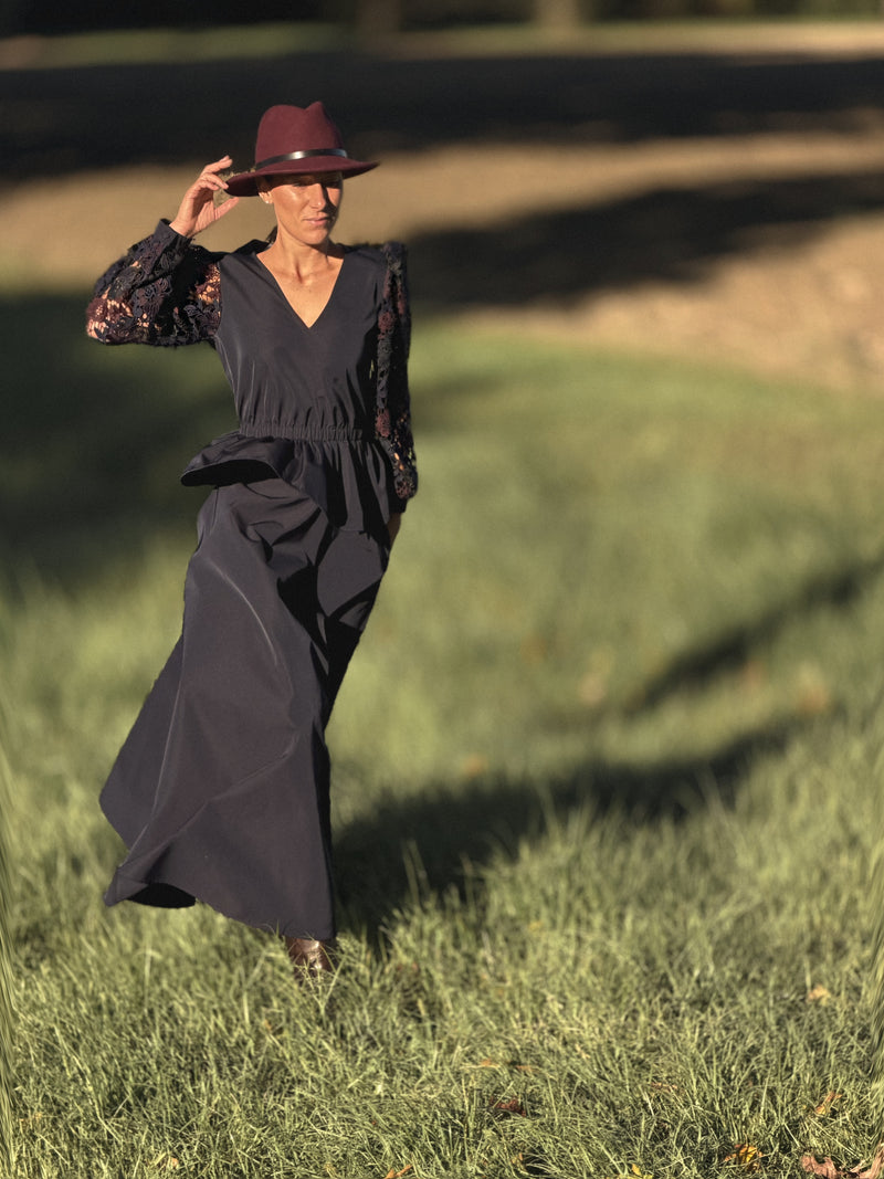 BLUSA PIZZO MACRAME'