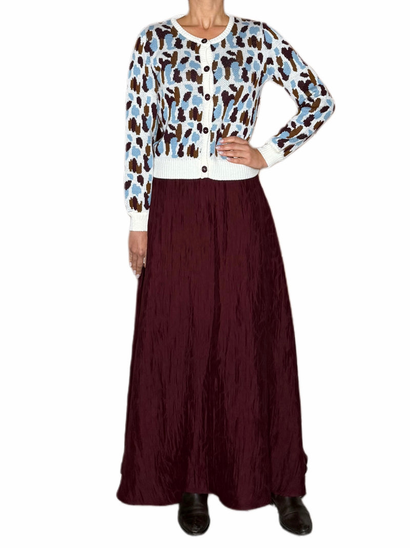 MAGLIONE LANA PENNELLATE