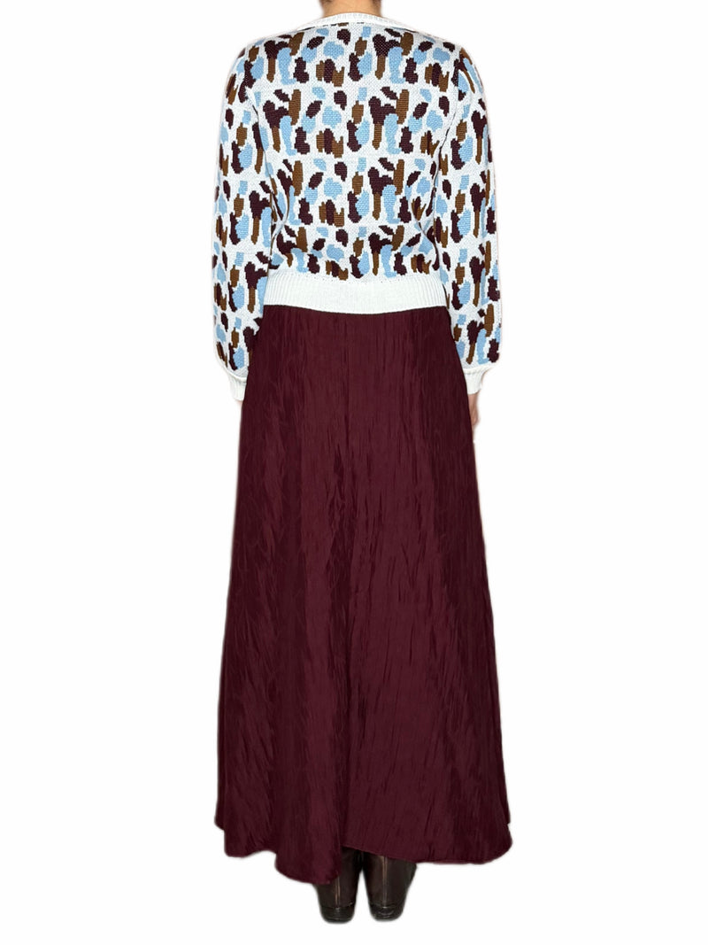 MAGLIONE LANA PENNELLATE