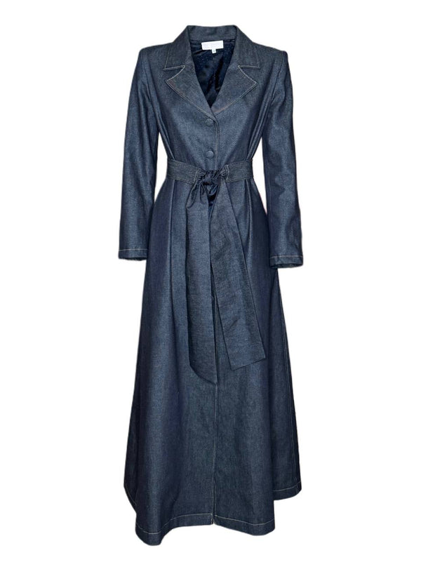 TRENCH ABITO IN DENIM