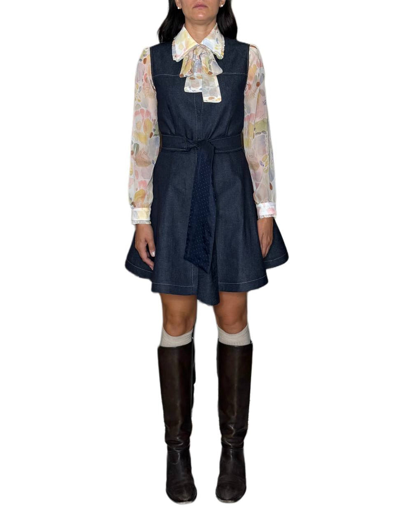 CAMICIA IN SETA PENNELLATE